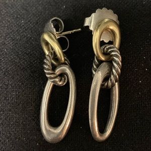 David YURMAN timeless earrings AUTHENTIC!